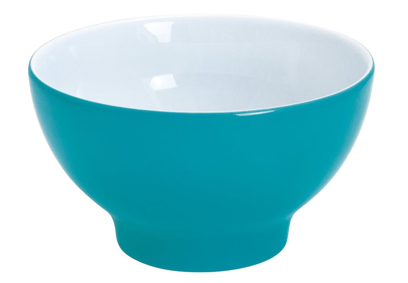 KAHLA Schale Pronto petrol Bowl 14 cm, Porzellan, (Schüsseln & Schalen), Bowl 14 cm