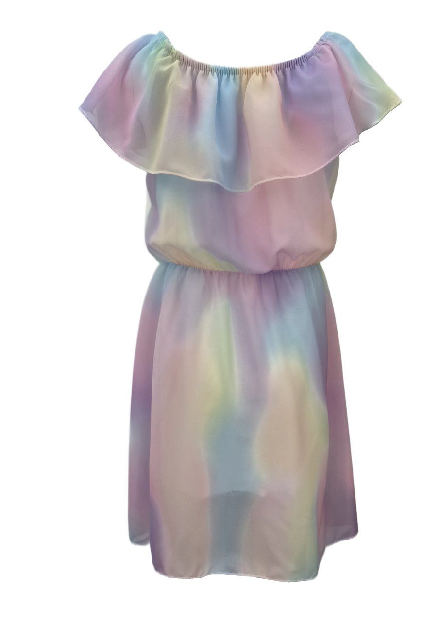 Girls Fashion Sommerkleid Mädchen Kleid Sommerkleid mit Tasche, K9528e (mit Tasche)
