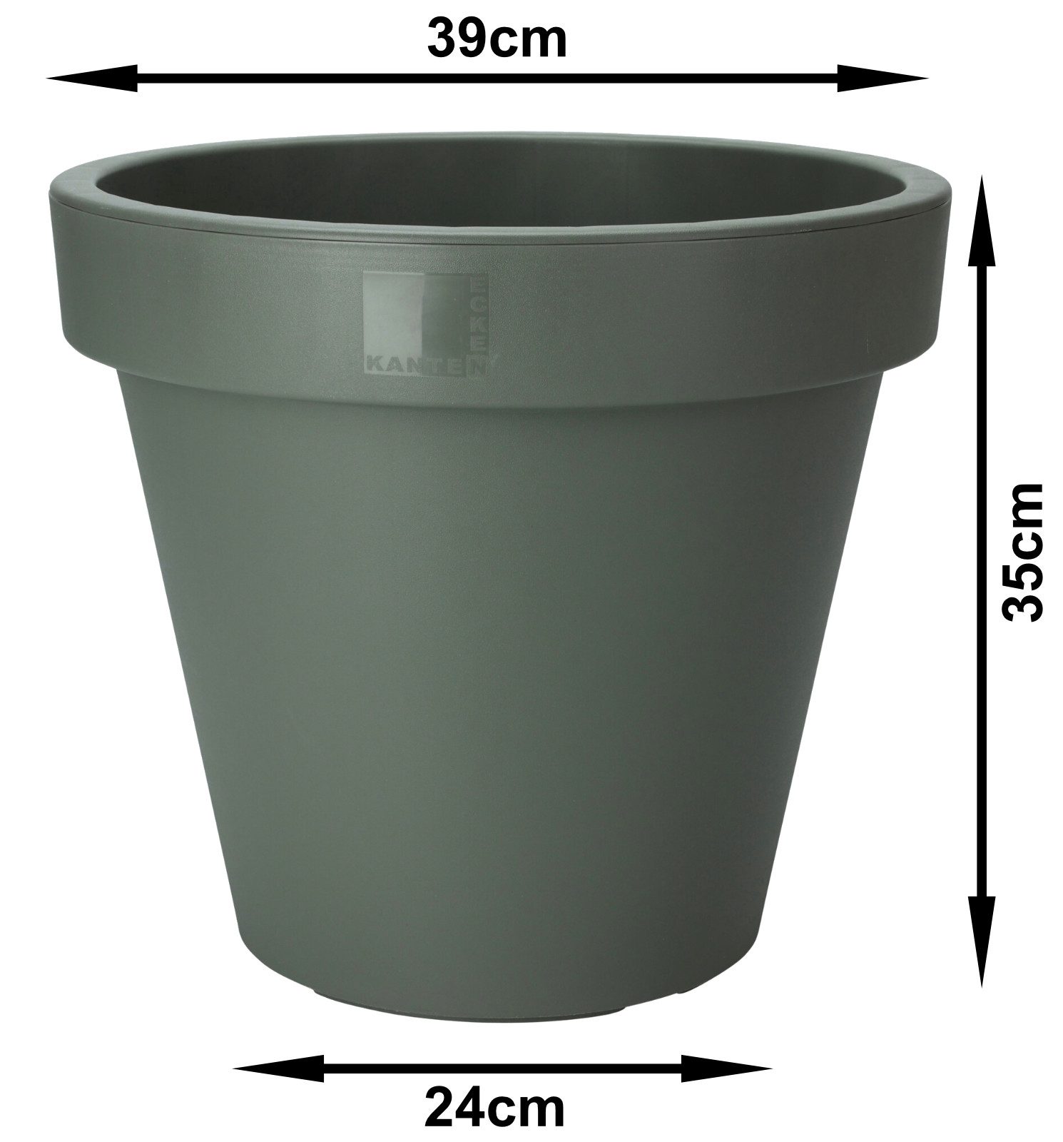 Progarden Blumentopf Blumenkübel Pflanzkübel Blumentopf Ø39cm günstig online kaufen