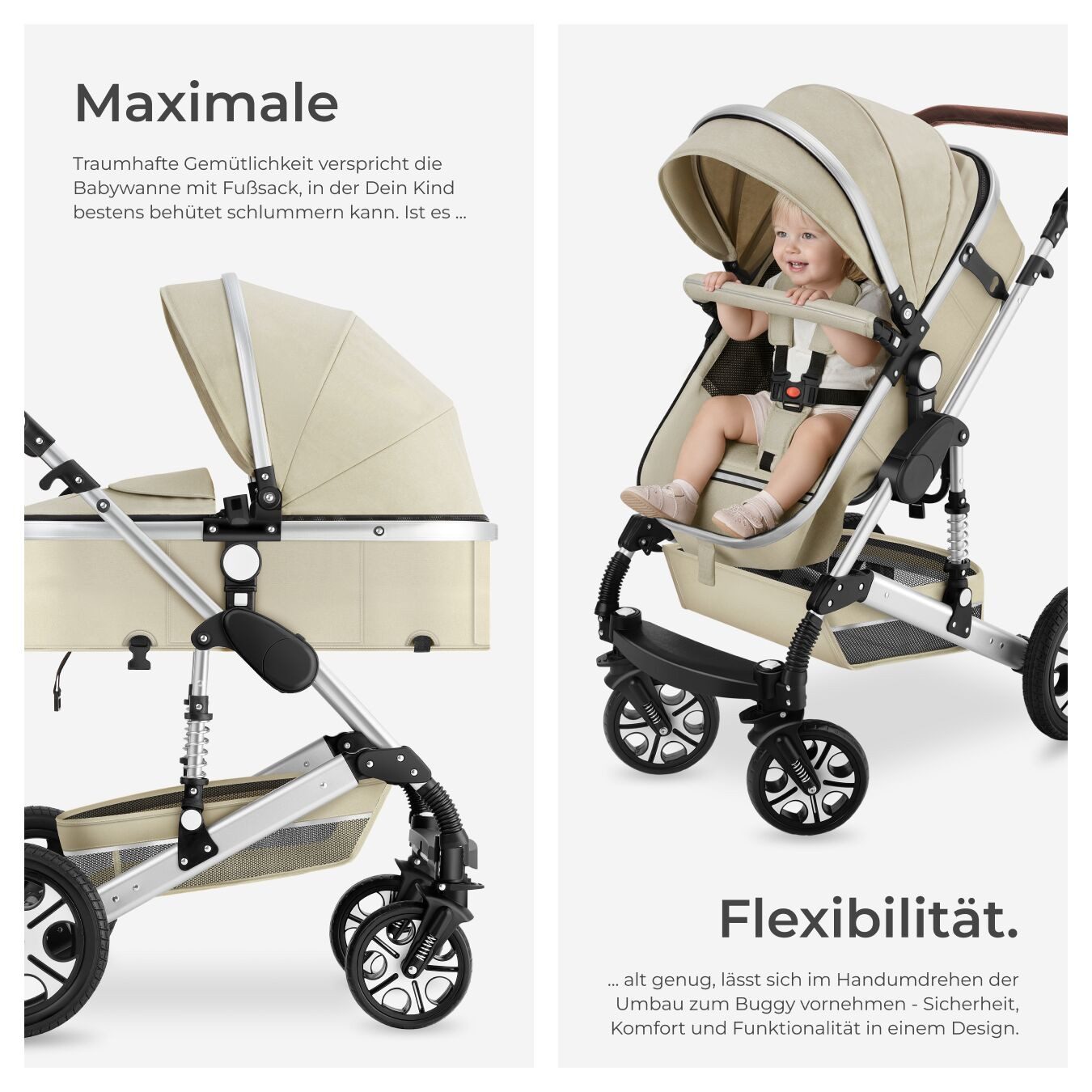 tectake Mats Kinderwagen - Bild 3