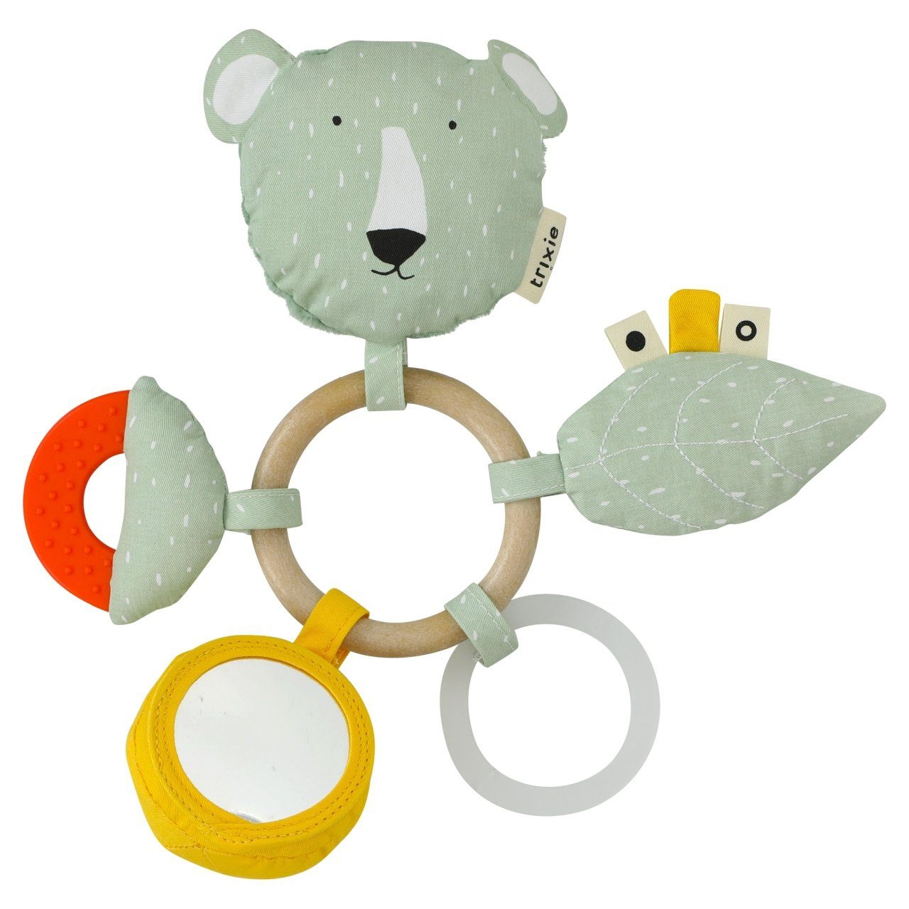 Trixie Baby Greifling Activity-Ring Lernspielzeug Greifring Beißring