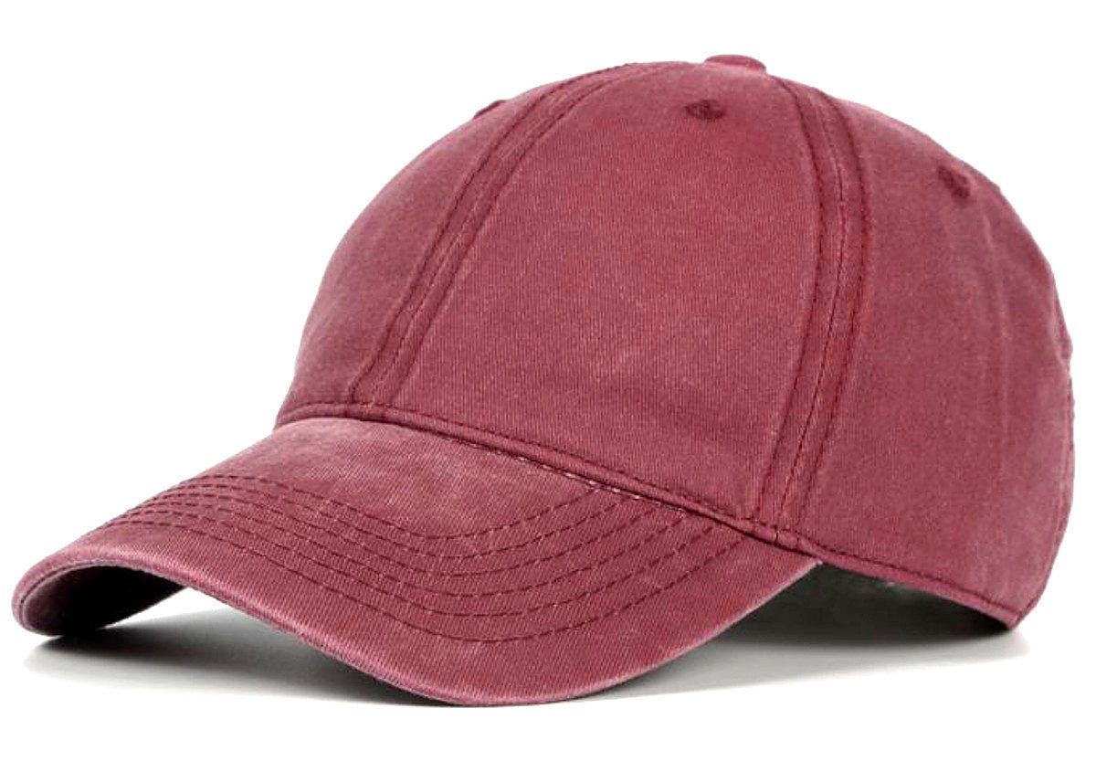 dy_mode Baseball Cap Unisex Baseball Cap in Vintage Washed Look Schirmmütze Sommer mit Belüftungslöcher