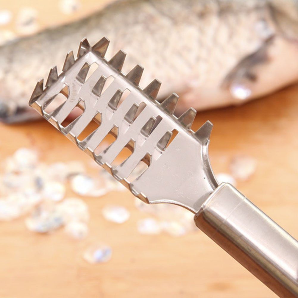 Werkzeug Küchen Fischentschupper Reiniger, für Atäsi Fisch (1-tlg) Fischentschupper