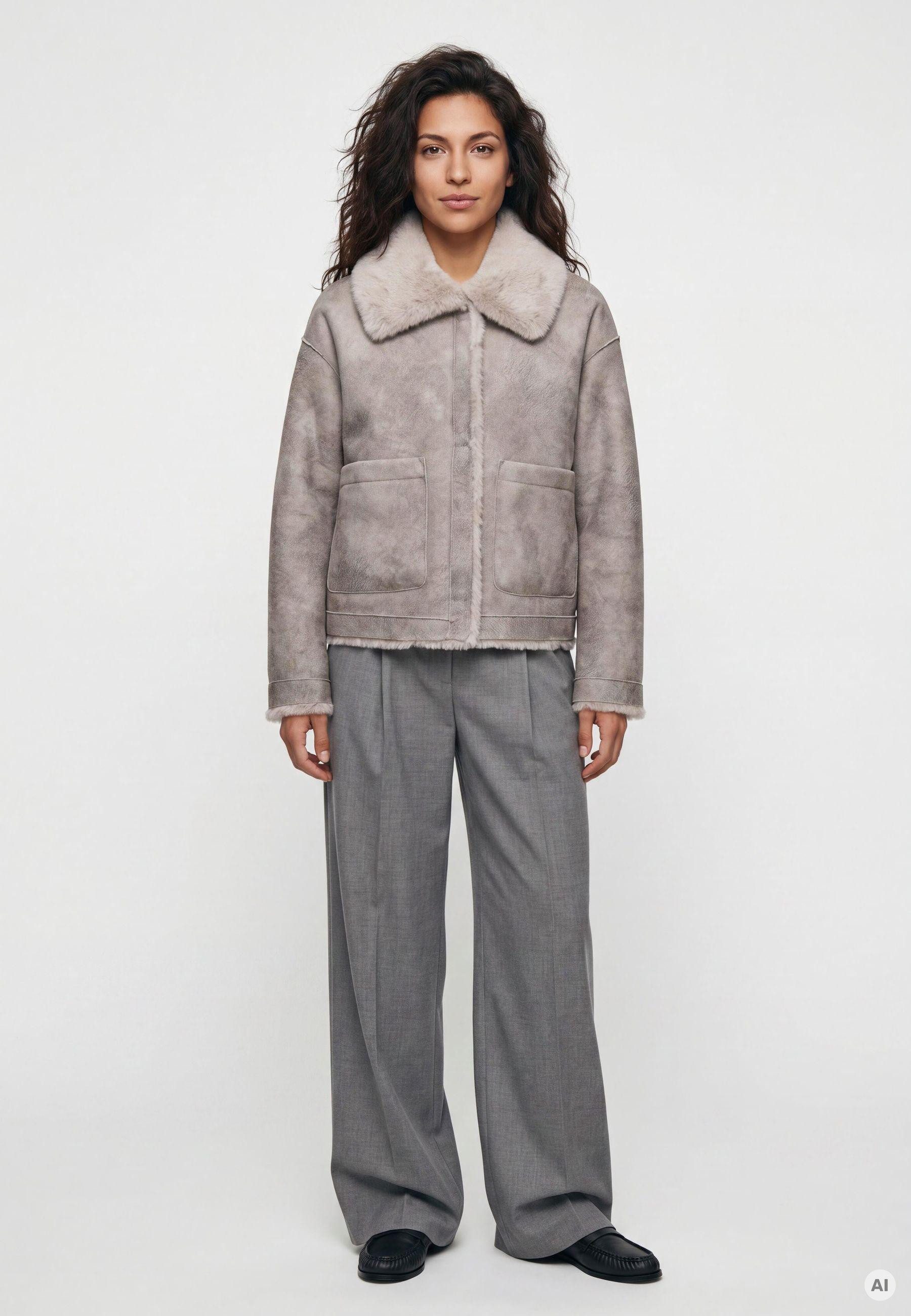 Milestone Wendejacke MSNena Damen Jacke beidseitig Übergangsjacke