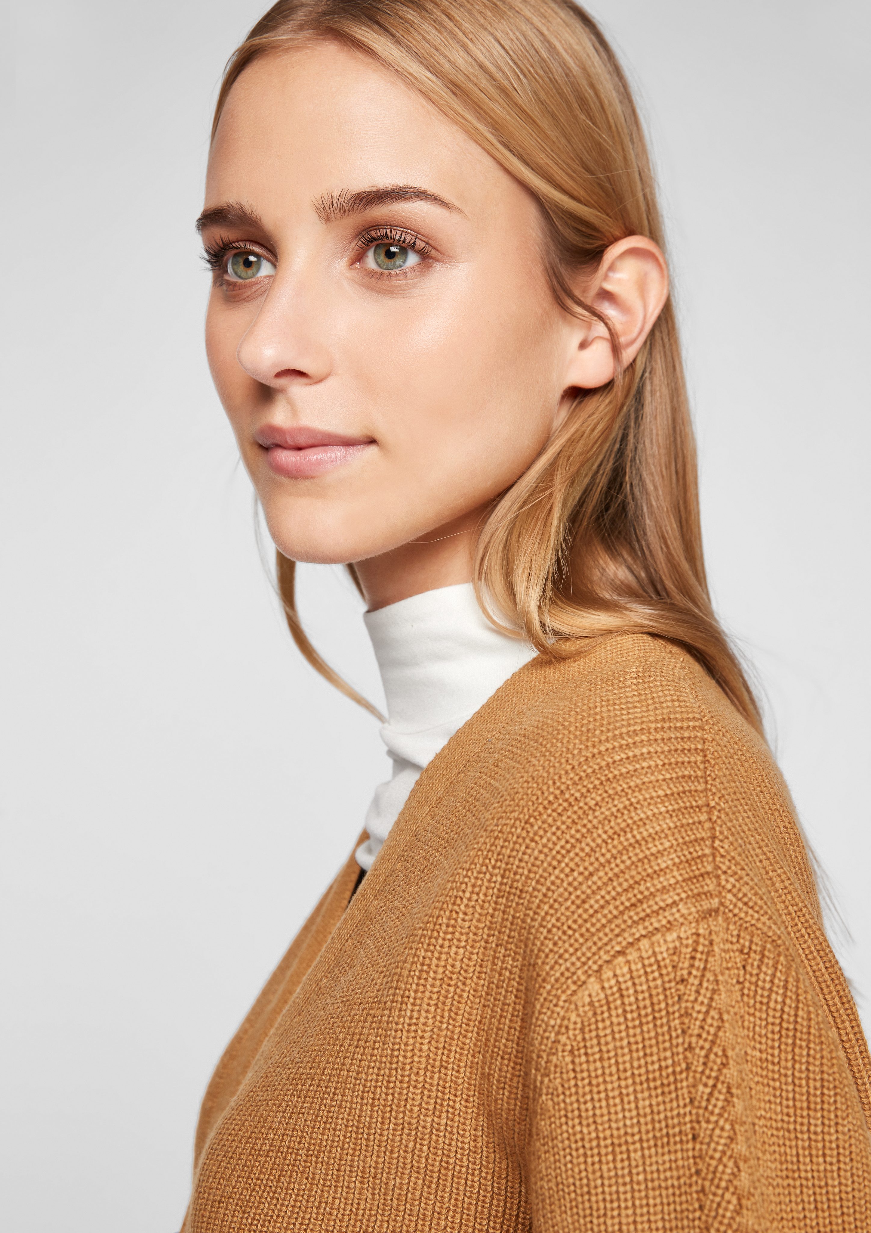 s.Oliver Strickjacke Cardigan aus Baumwollmix günstig online kaufen