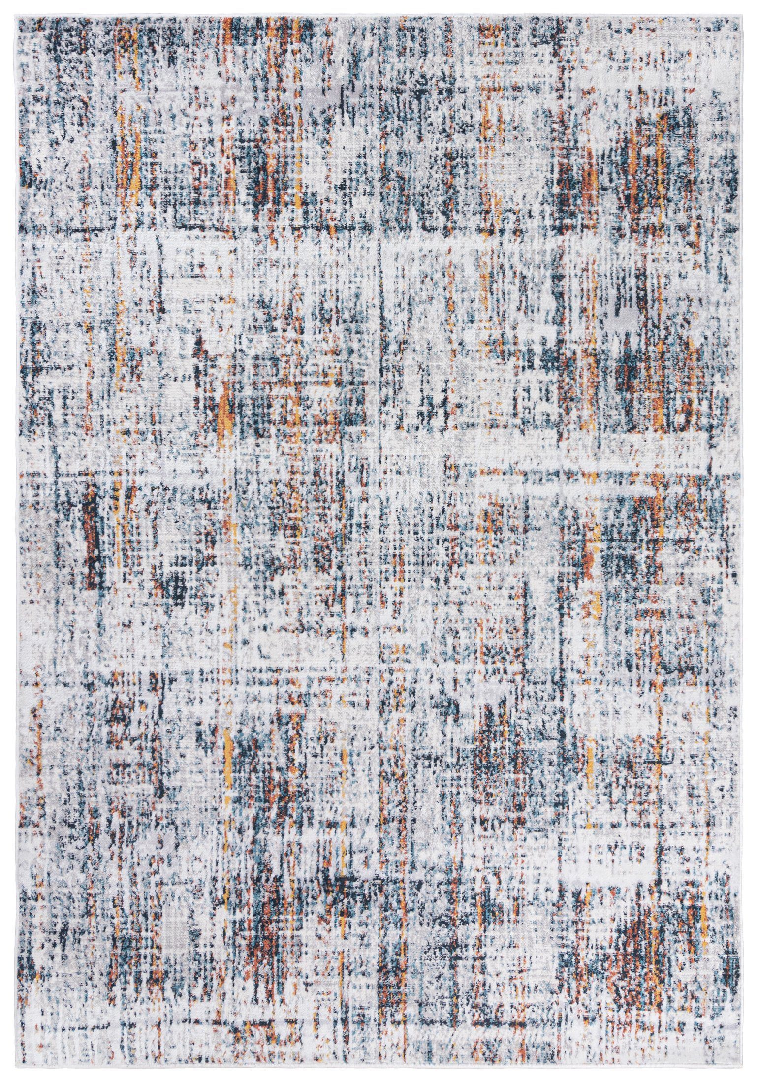 Mazovia Designteppich Modern Vintage Teppich - Abstrakt Muster Creme Bunt - kurzflor, 80 x 150 cm, Wohnzimmer, Geeignet für Fußbodenheizung, Höhe 9 mm, Kurzflor. Reduzierter Preis € 30,99. Unverbindliche Preisempfehlung € 42,99