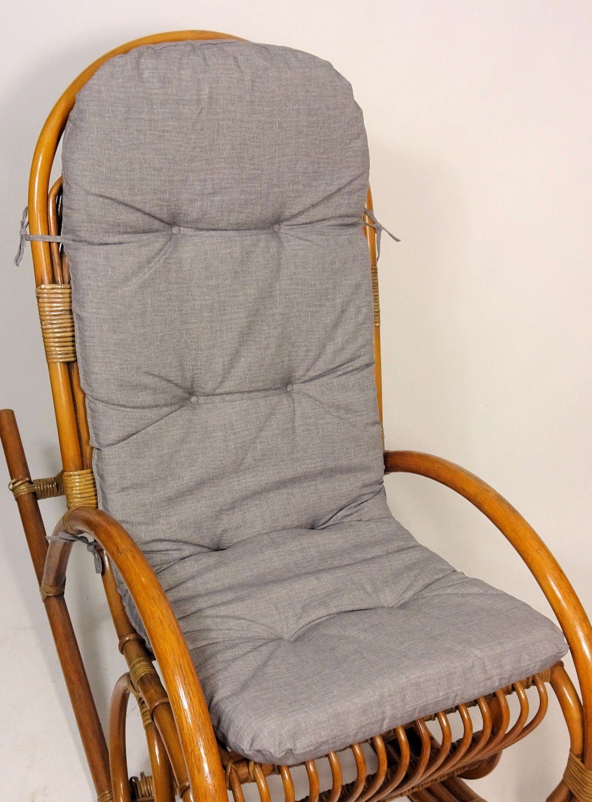 Rattani Polsterauflage Polster für Rattan Schaukelstuhl, Sesselauflage 125 günstig online kaufen