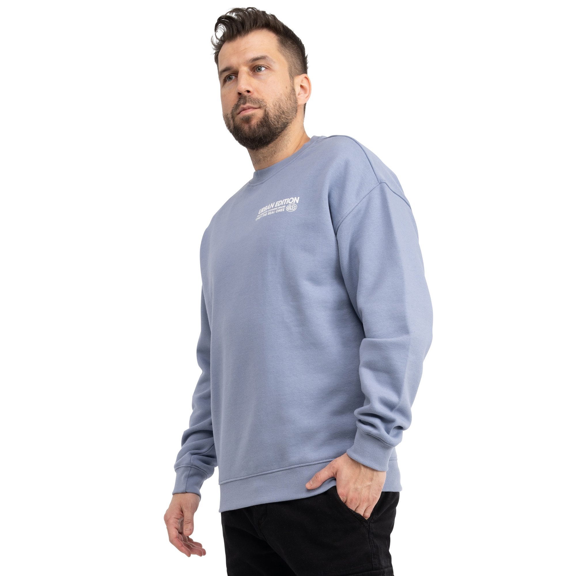 SUBLEVEL Sweatshirt Pullover Herren Sweater Sweatshirt günstig online kaufen