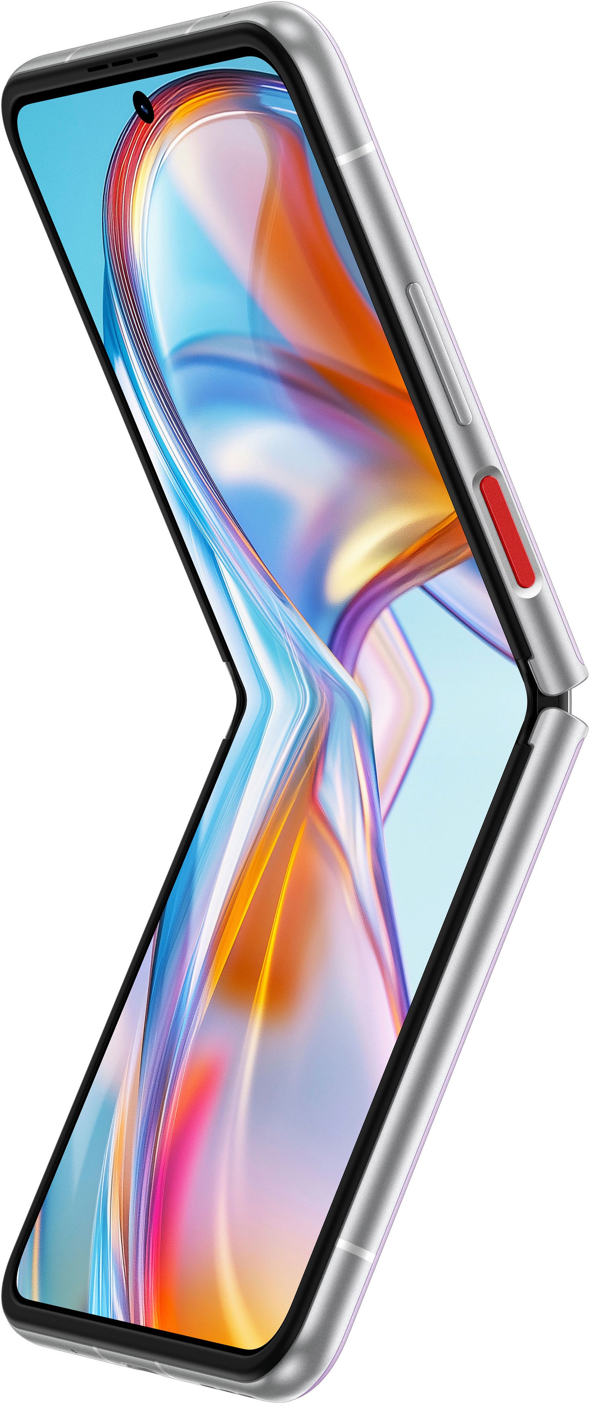 Nubia Flip 2 Smartphone (17,52 cm/6,9 Zoll, 256 GB Speicherplatz, 50 MP Kamera) lila