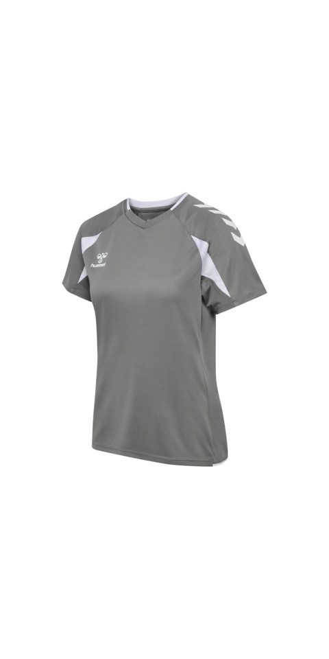 hummel Kurzarmshirt hmlCORE 2.0 JERSEY S/S WOMAN STEEL GRAY/WHITE