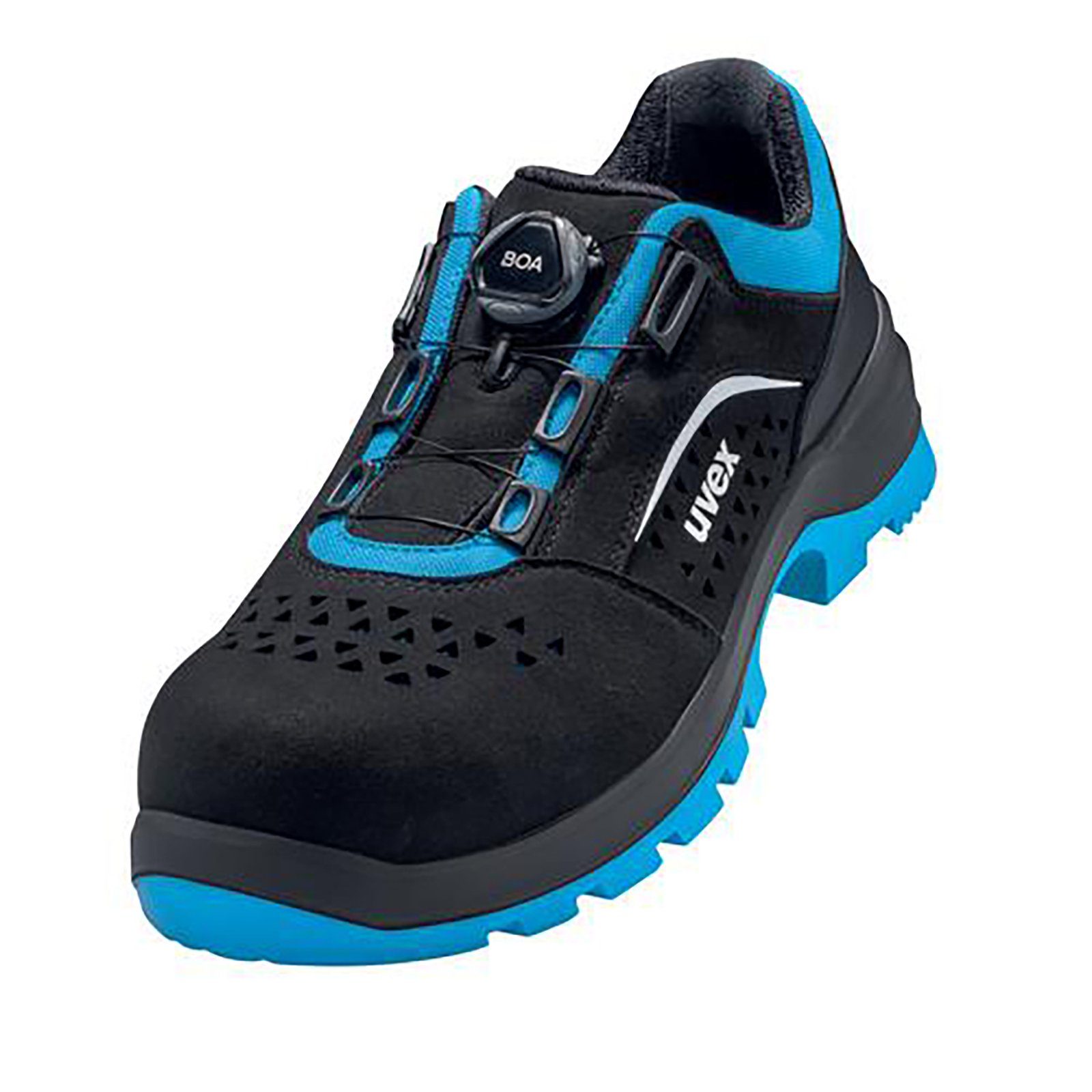 Uvex 2 xenova® Halbschuhe S1P blau, schwarz Weite 12 Sicherheitsschuh