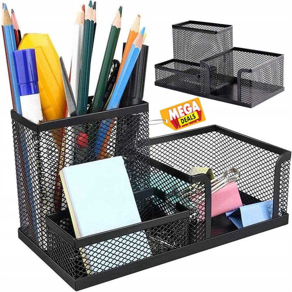 MEGADEALS Organizer Dokumentenablage Schreibtisch-Organizer Papierablage Dokumentenhalter