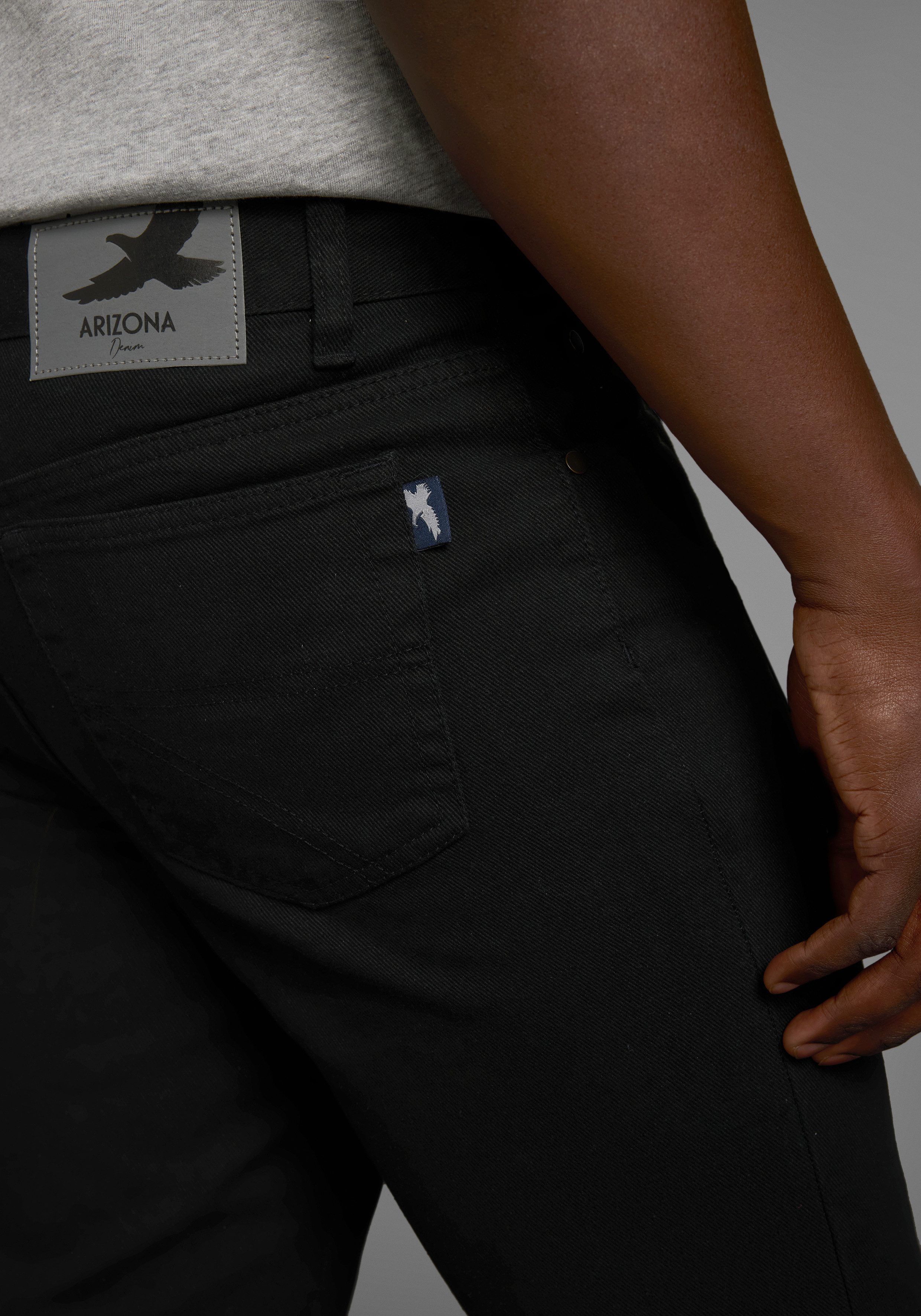 Arizona Regular-fit-Jeans James regular fit, gerades Bein, Five-Pocket-Form, normale Leibhöhe