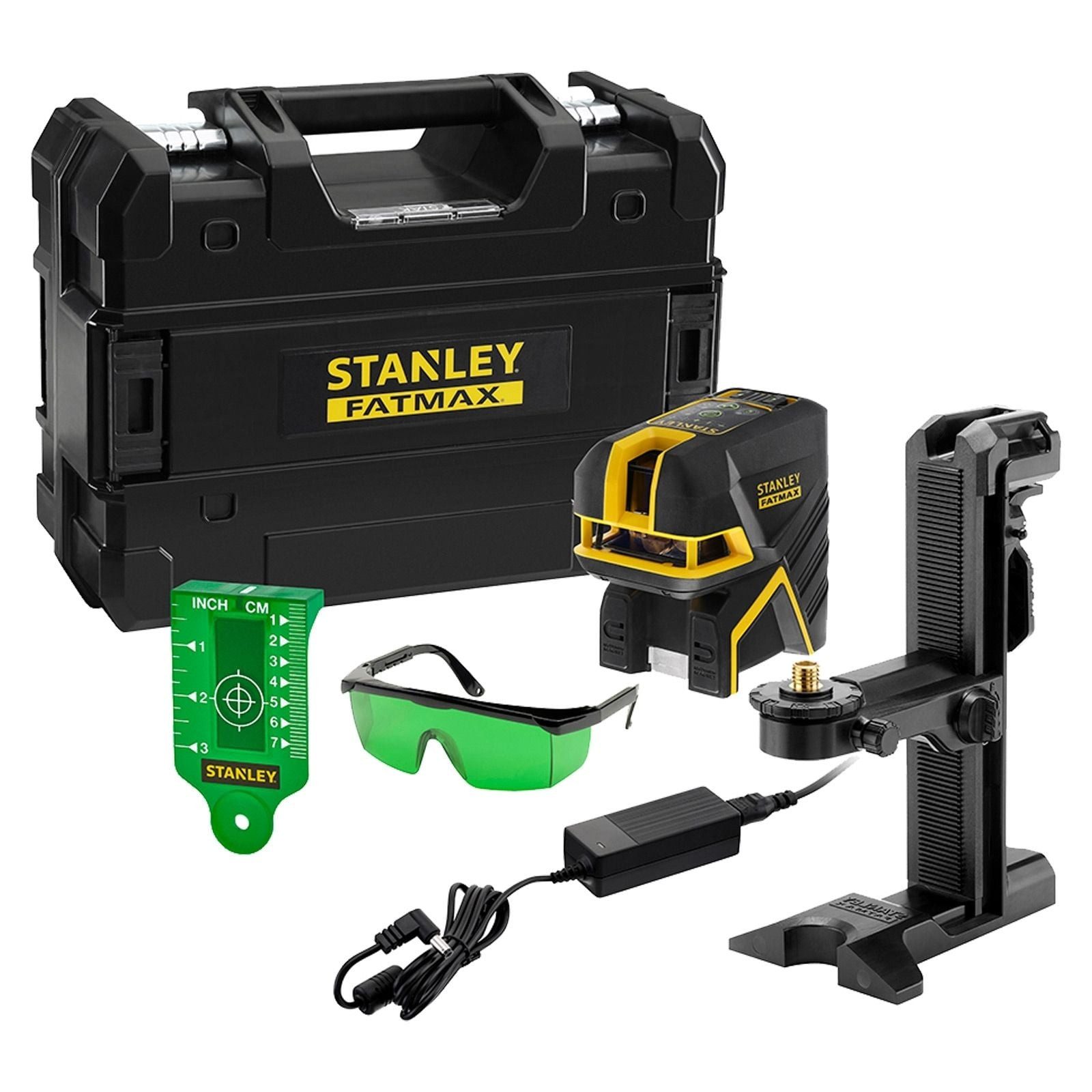 STANLEY Punkt- und Linienlaser Stanley Fatmax Linien- und 5-Punkt-Laser FM Li-Ion Grün - FMHT77598-1