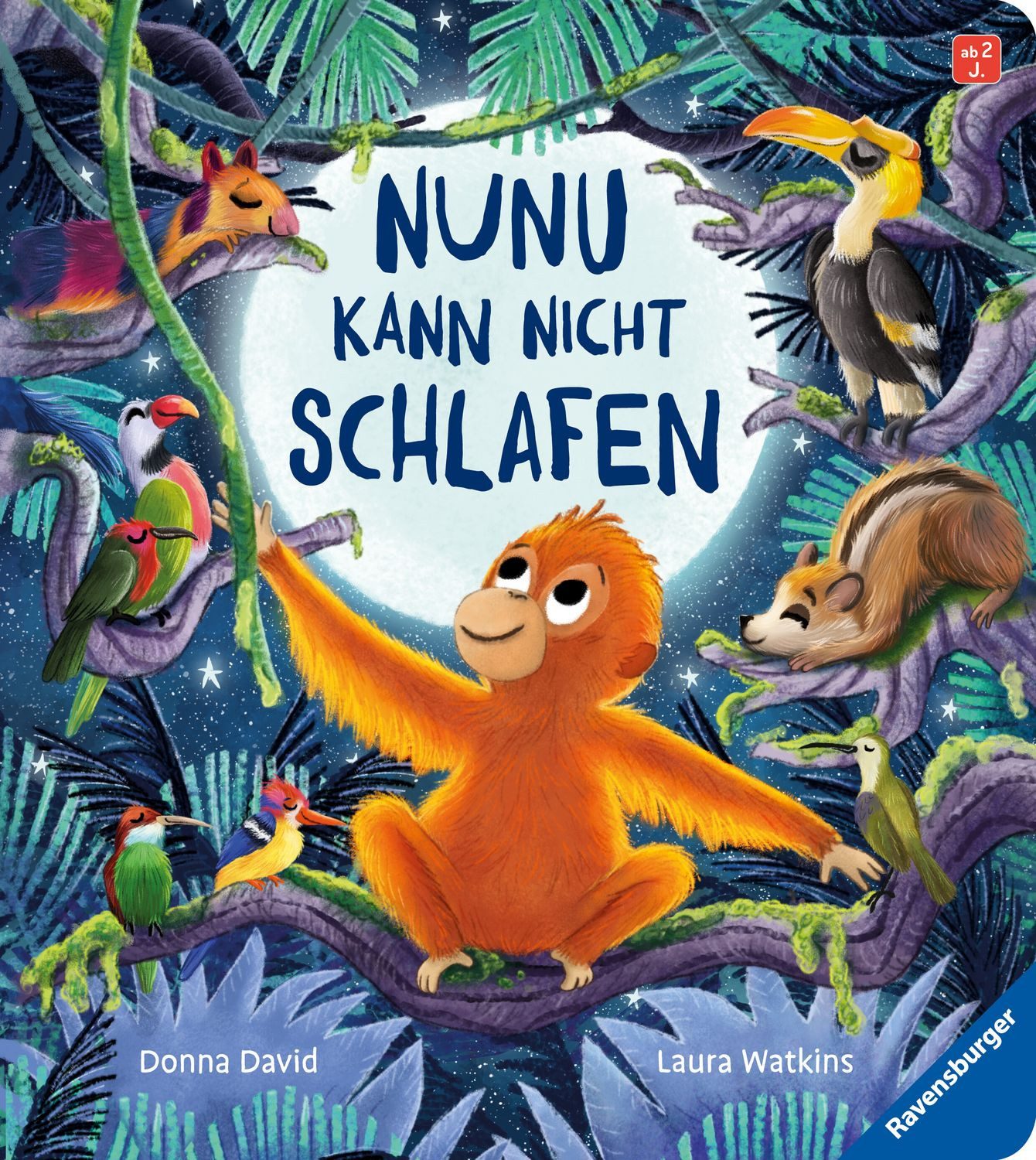 Kinderbuch Nunu kann nicht schlafen Donna David