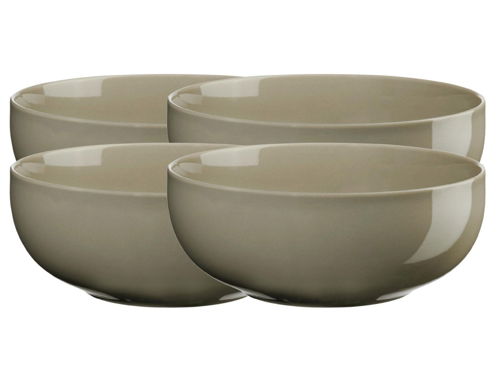 ASA SELECTION Schüssel coppa Buddha Bowl shiso 18cm Set4, Porzellan, (Bowls)