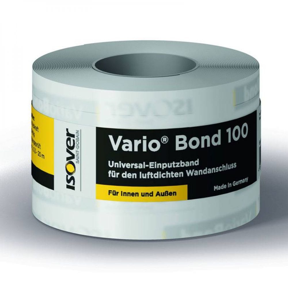 Isover Dampfsperrklebeband Isover Vario Bond Einputzband für den luftdichten Anschluss 25 x 100