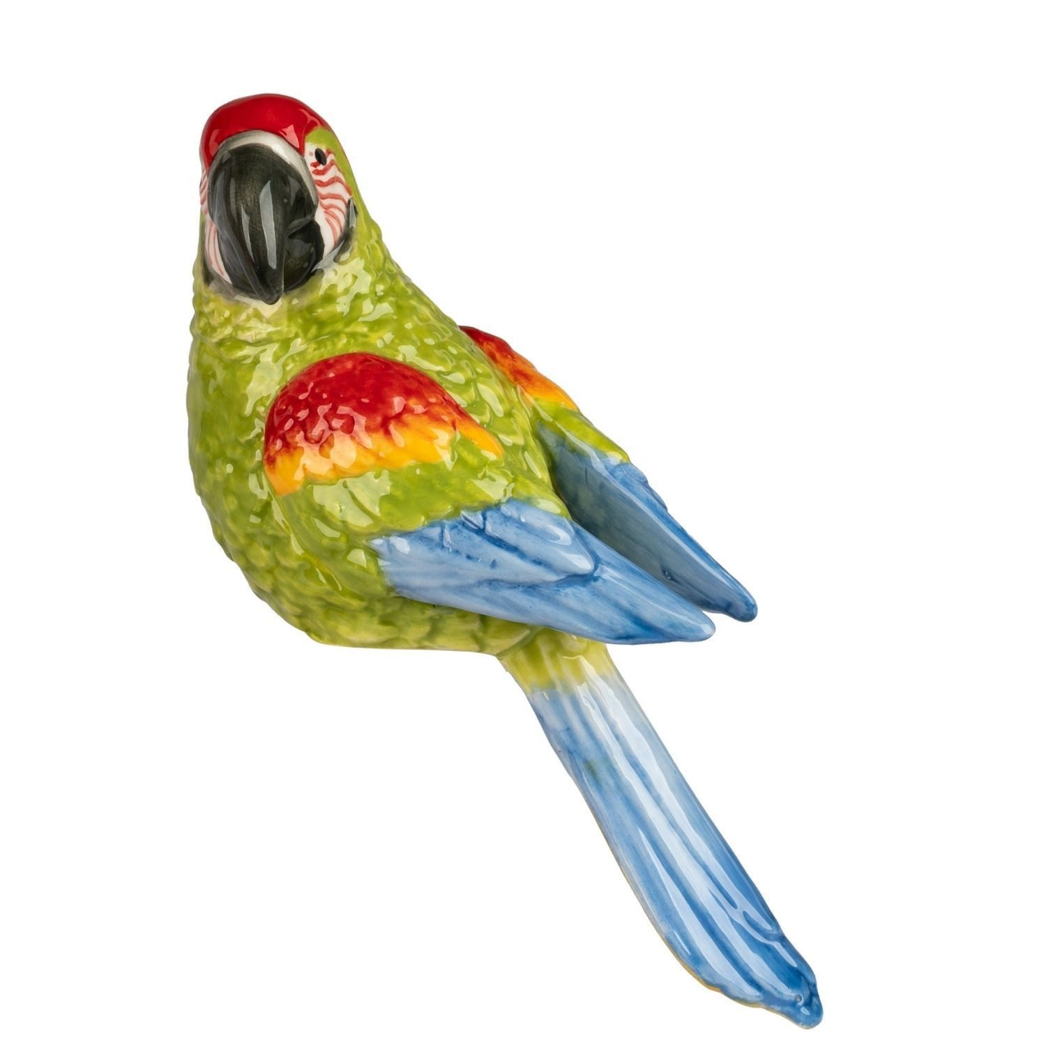 formano Dekofigur Sommerzeit, Höhe: 9cm, Farbe: Grün, Motiv: Papagei