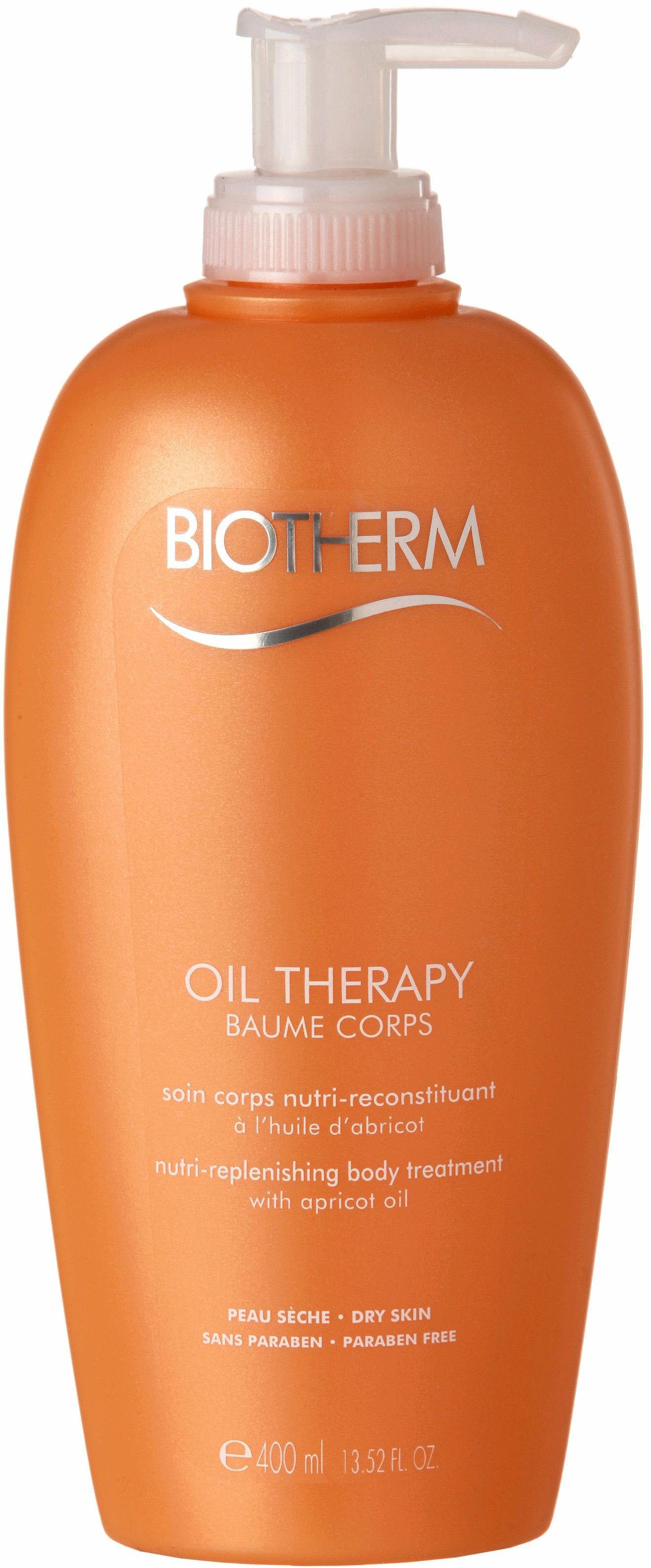 drei Körpermilch Therapy kostbaren mit BIOTHERM Baume Corps, Oil Ölen