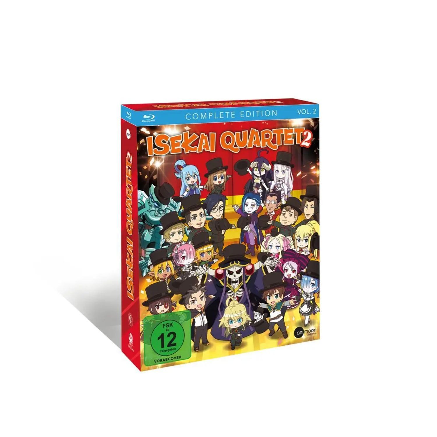 Crunchyroll Blu-ray Isekai Quartet - 2. Staffel - Gesamtausgabe [Blu-ray]