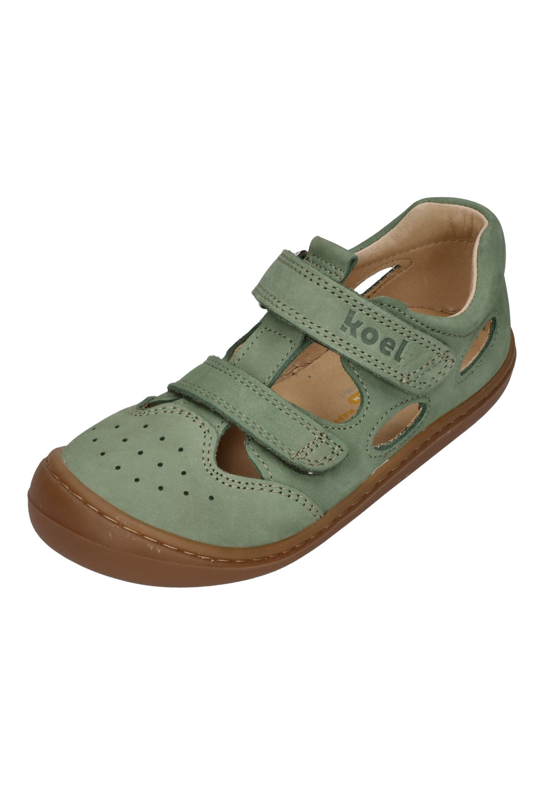 KOEL BEP LEATHER Barfußschuh Olive