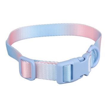 FIDDY Hunde-Halsband Stilvolles, farbenfrohes Hundehalsband. Verstellbares Hundehalsband, Strapazierfähiges und bequemes Haustierhalsband aus Polyester, Outdoor