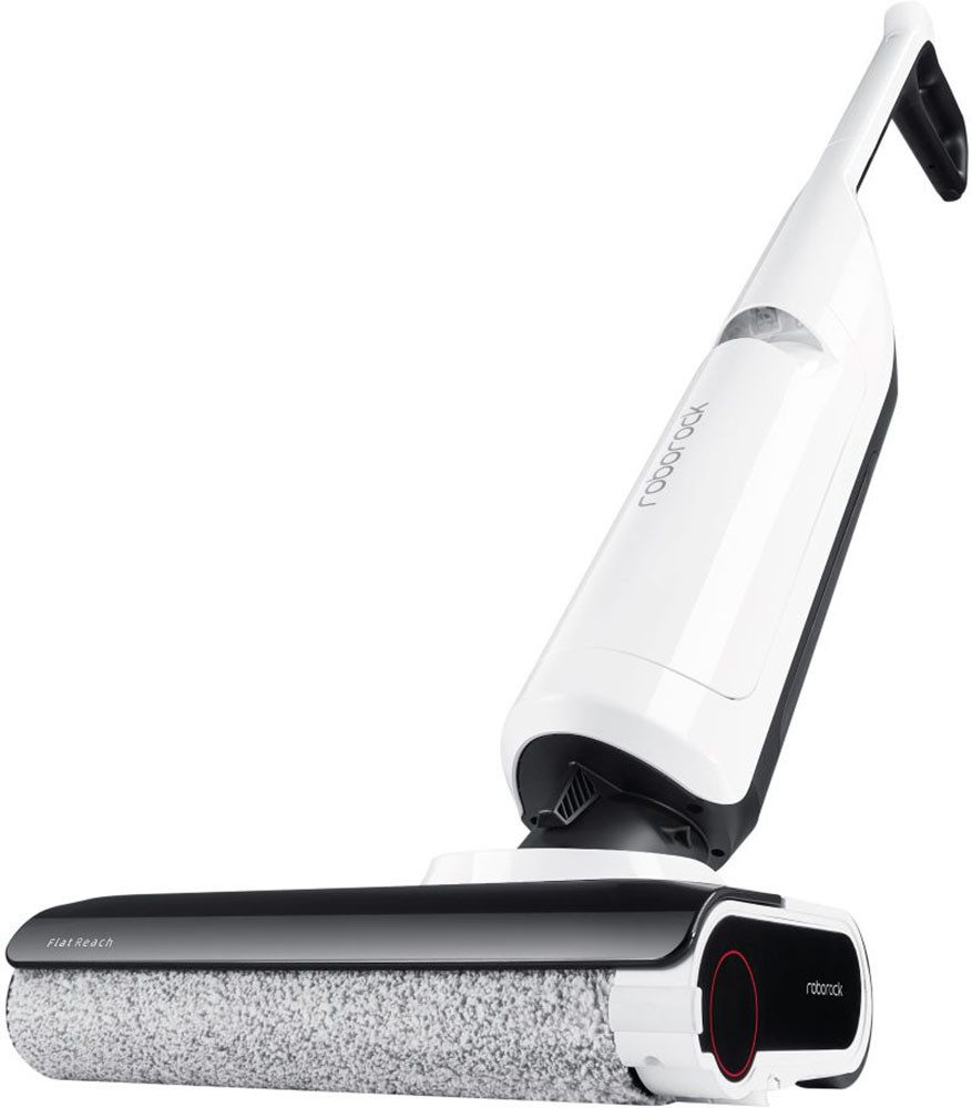 Roborock Nass-Trocken-Sauger Flexi Lite, Selbstreinigende und trocknende Rolle in der Station, 160 W, DirTect™-Technologie zur intelligenten Schmutzerkennung