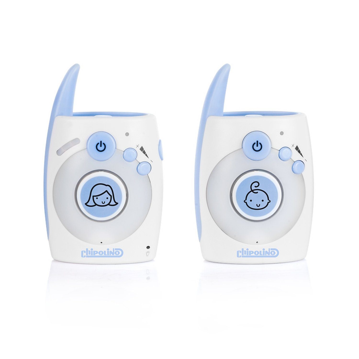 Chipolino Babyphone Babyphone Astro USB-Adapter, 300 m Reichweite, Zweiwege-Kommunikation, USB Adapter blau