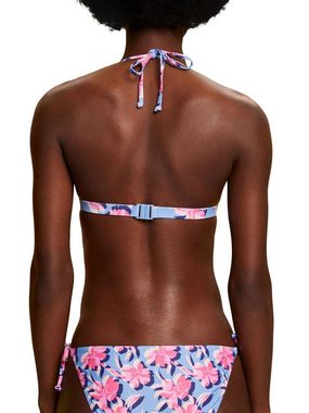 Esprit Triangel-Bikini-Top Recycelt: Wattiertes Neckholder-Bikinitop
