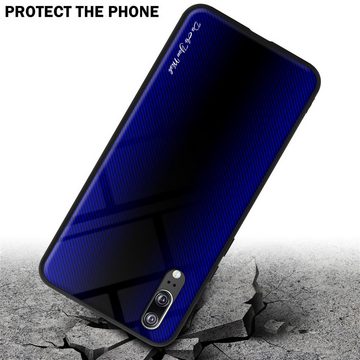Cadorabo Handyhülle Huawei P20 Huawei P20, Robustes Hard Case - Handy Schutzhülle - Hülle - Back Cover Bumper