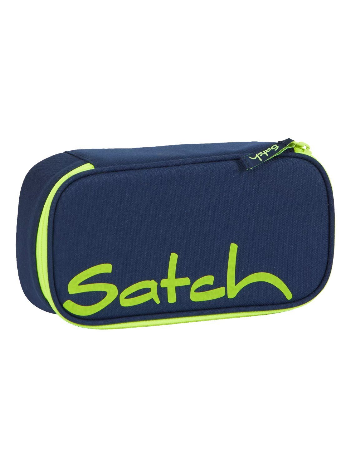 Satch Federmäppchen Schlamperbox, (2-tlg), inklusive Geodreieck und Stundenplan