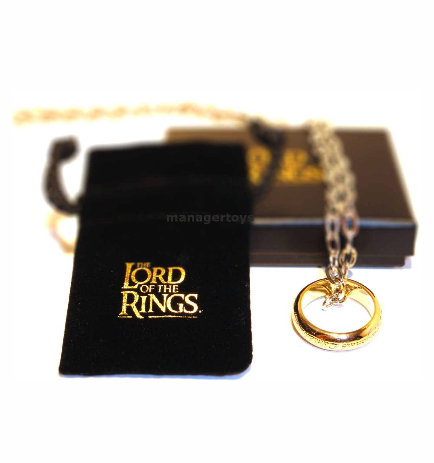 The Noble Collection Edelstahlketten-Set DER EINE RING mit Metall Kette HER günstig online kaufen