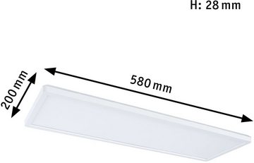 Paulmann LED Panel Atria Shine, LED fest integriert, Warmweiß