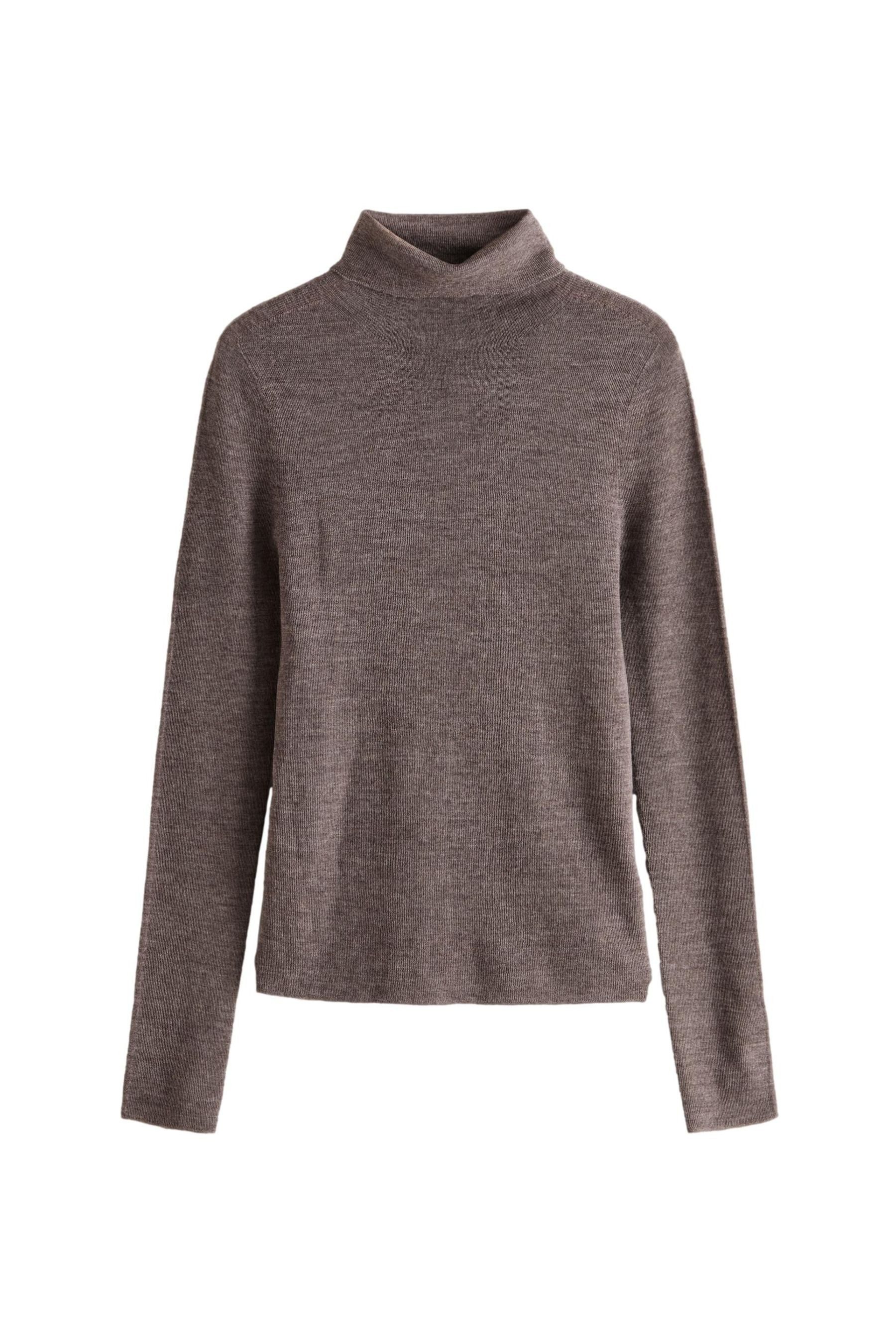 Next Rollkragenpullover Hochwertiger Rollkragenpullover aus Merinowolle günstig online kaufen
