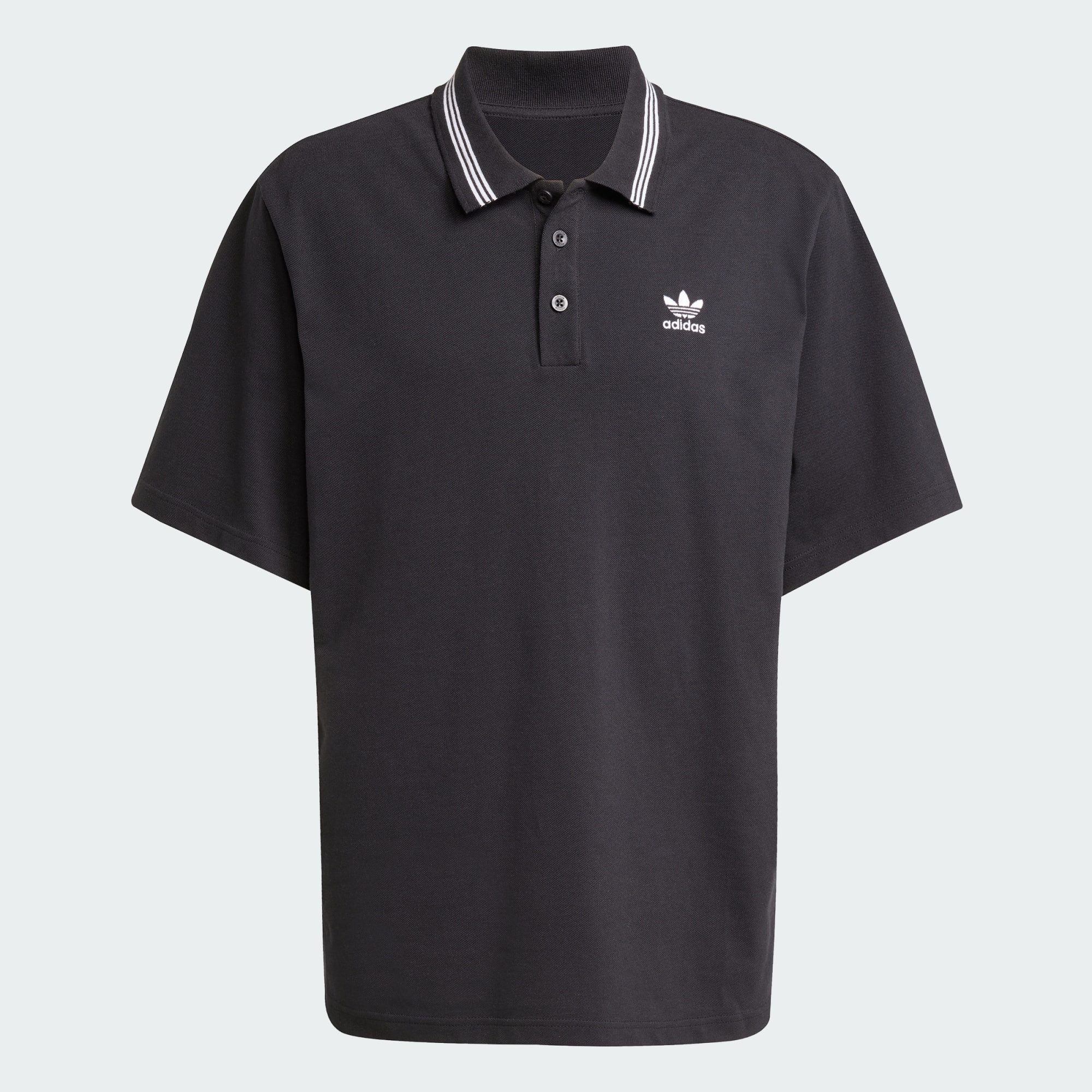 adidas Originals T-Shirt ADIDAS ADICOLOR POLOSHIRT, LOCKER GESCHNITTEN (1-tlg)