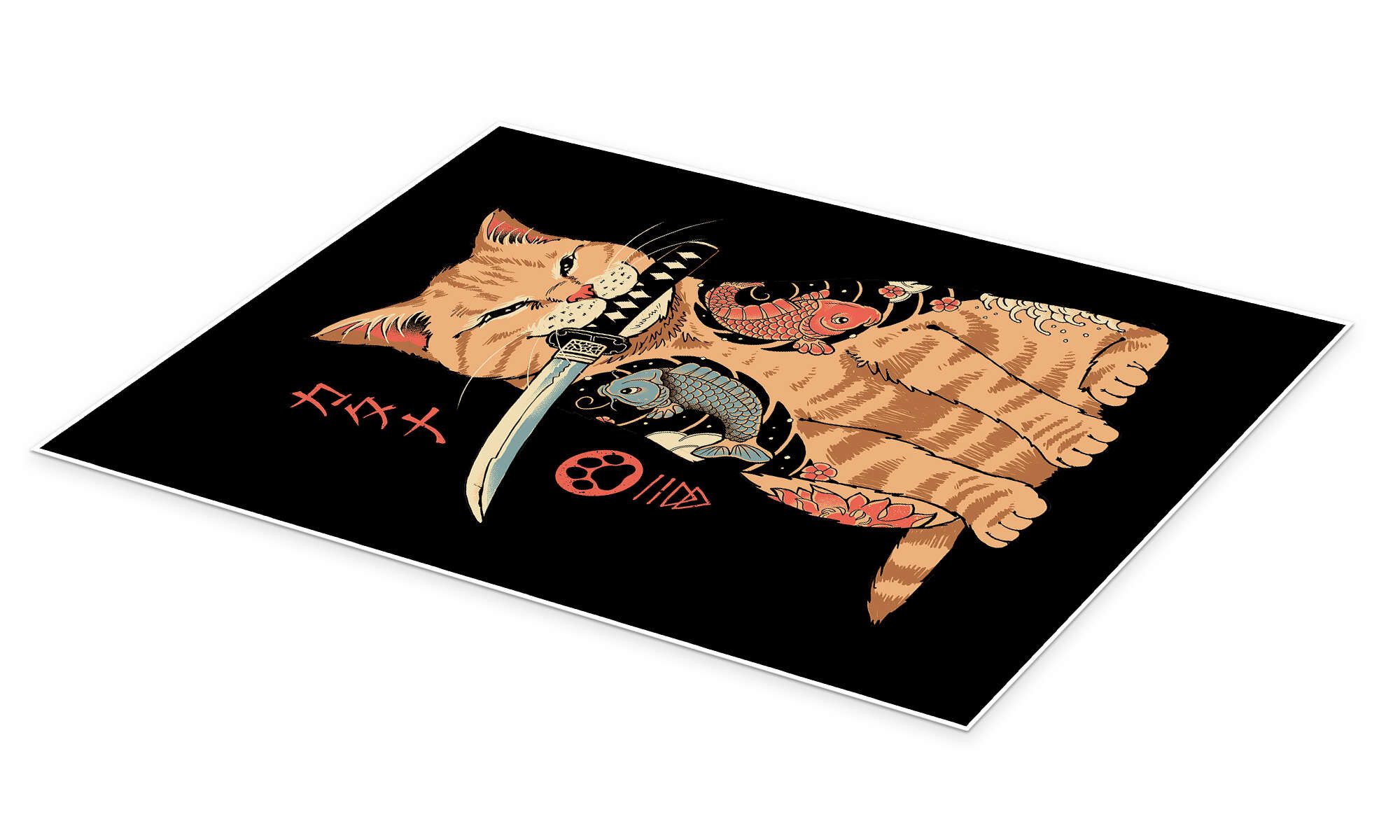 Posterlounge Wandbild Catana, Vincent Trinidad, erhältlich als Poster, Leinwandbild, Wandsticker oder Acrylglasbild