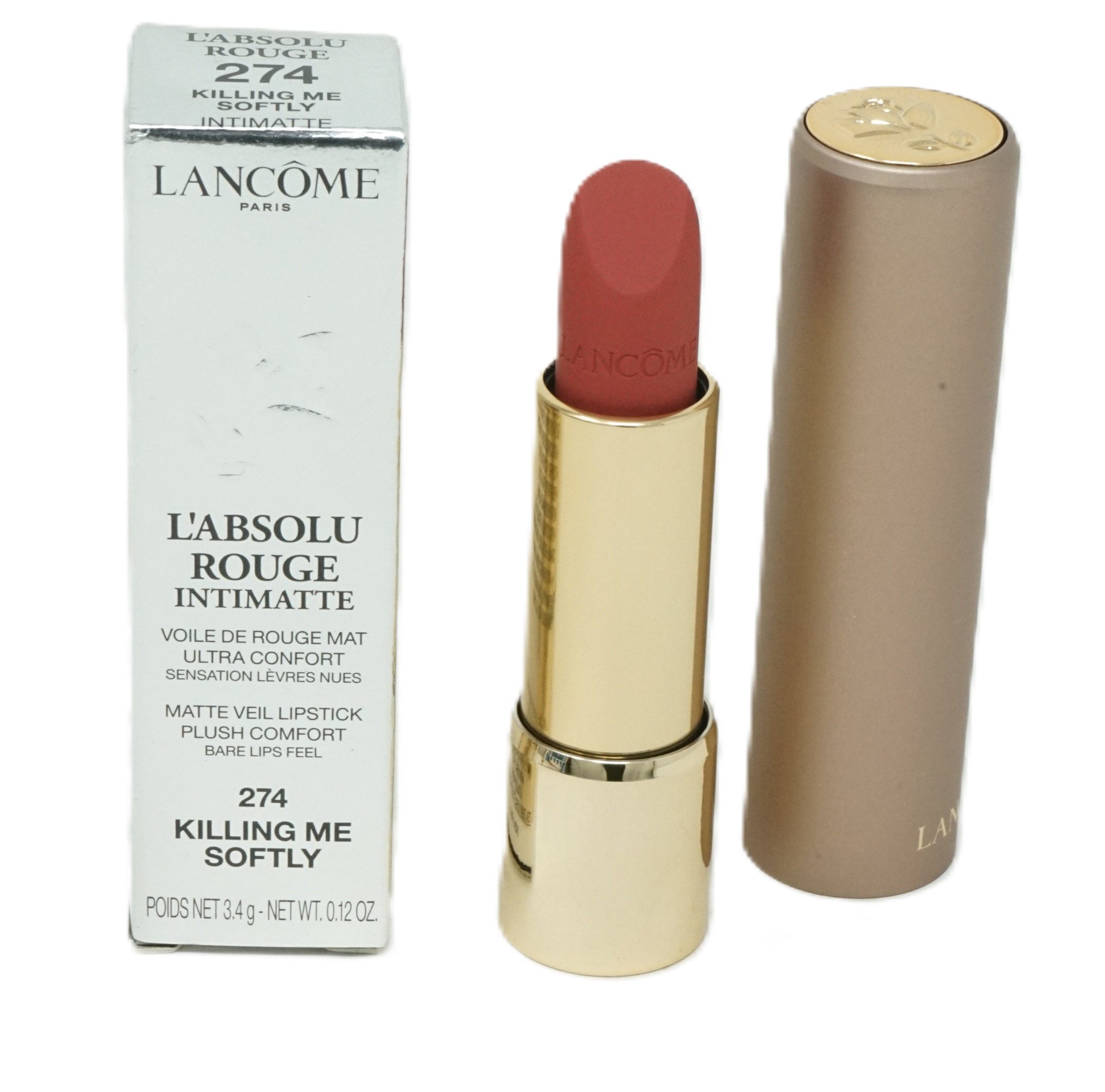 LANCOME Lippenstift Lancome L'Absolu Rouge Killing me Softly 274 Lipstick 3,4 g
