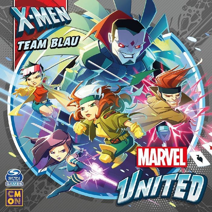 Cool Mini Or Not Spiel Marvel United X-Men - Team Blau