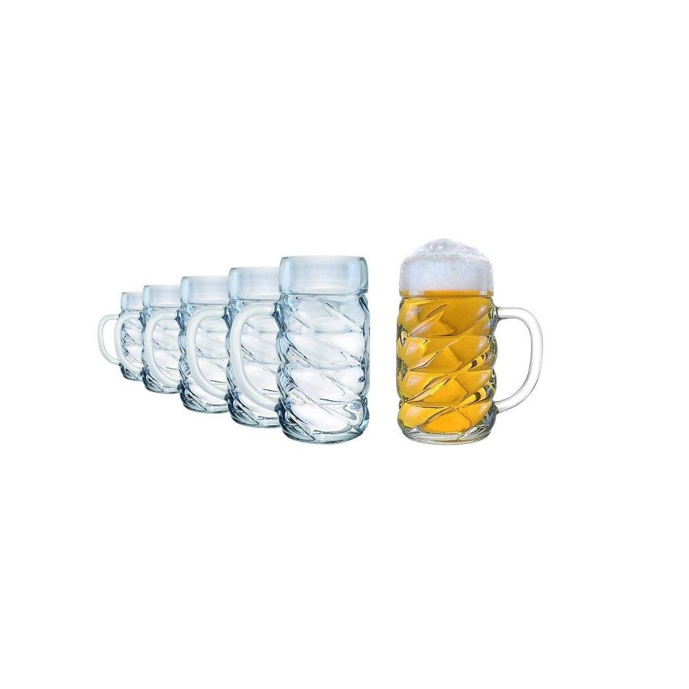 Stölzle-Oberglas Bierglas Stölzle Oberglas Diamond Bierkrug 0,3 l 6er Set, Kristallglas
