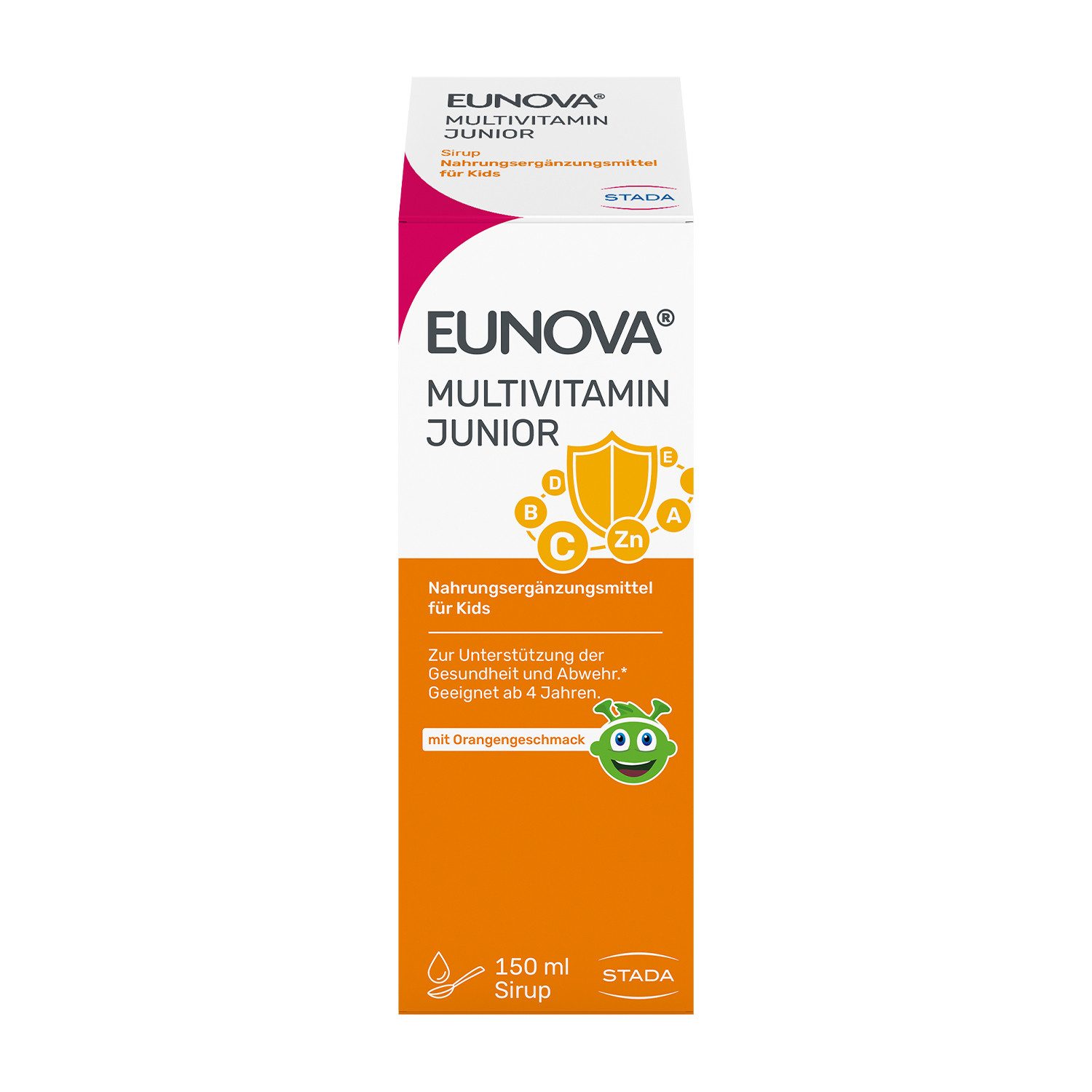 EUNOVA® Junior (Orangengeschmack) Sirup, 0.0 g 150.0 ml