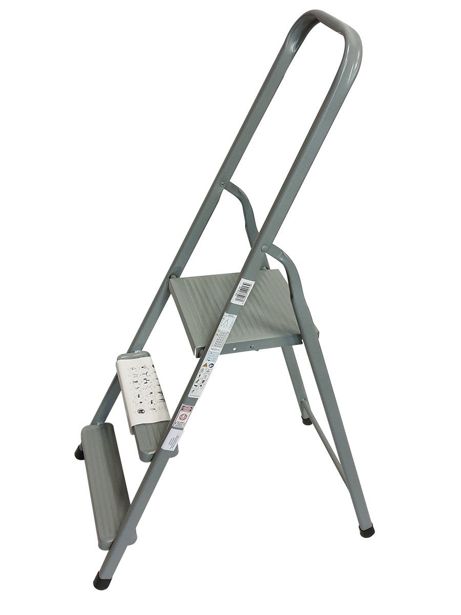 VaGo-Tools Vielzweckleiter Haushaltsleiter Stehleiter Stufen 3 Stahl Leiter (Stück)