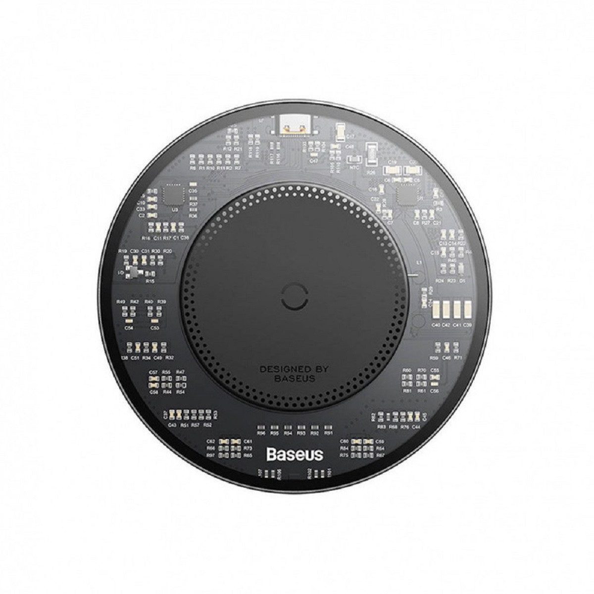 Baseus Baseus Induktionsladegerät 15W Inkl. USB-C zu USB-C Kabel 1m Induktions-Ladegerät
