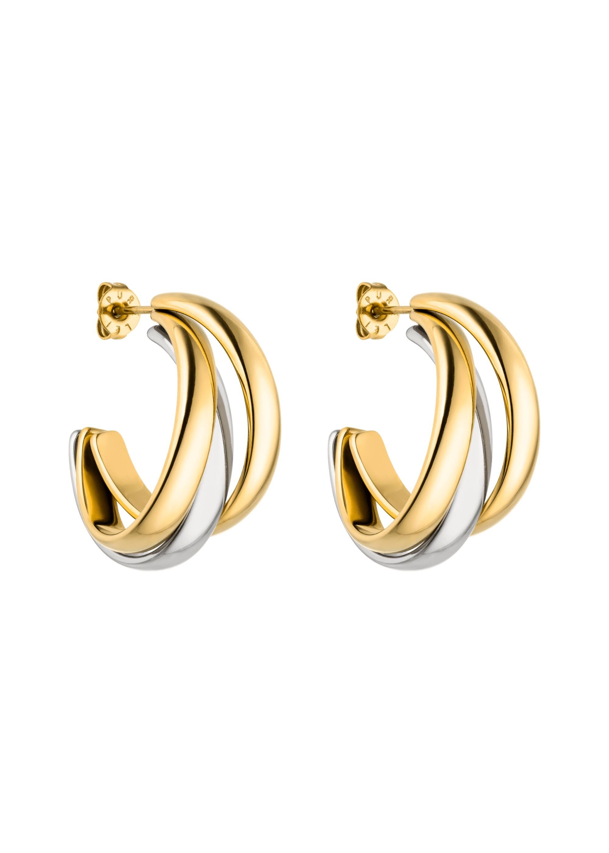 Purelei Paar Creolen Cascade, in drei Lagen. € 45,90, (€ 45,90 pro 1 Stk).