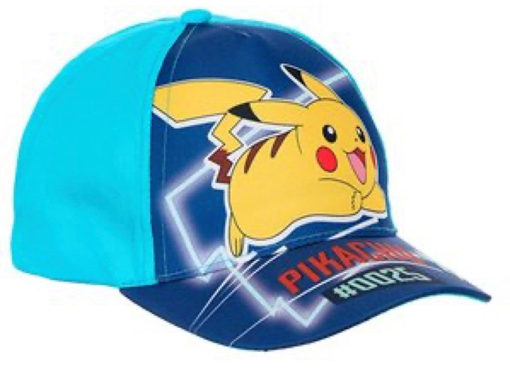 Baseball Cap Basecap Kappe Schirmmütze mit Pikatchu Motiv von Pokemon