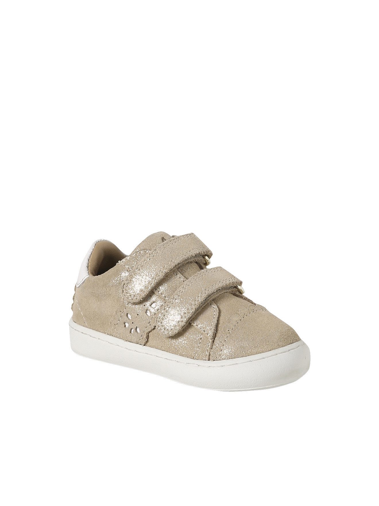 vertbaudet Baby Klett-Sneakers aus Leder Babystiefel