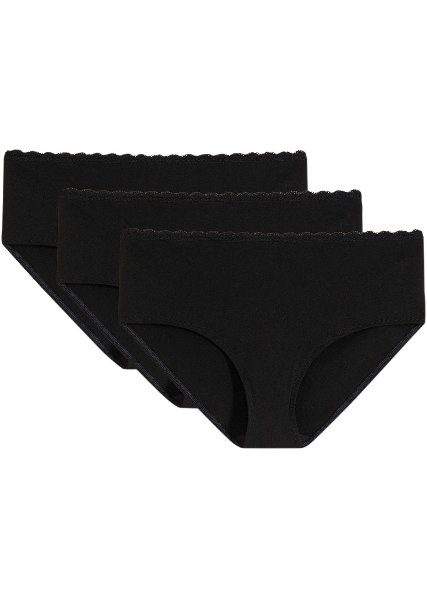 bonprix Umstandsslip (Packung, 3-St) mit Spitze, verschiedene Konfektionsgrößen