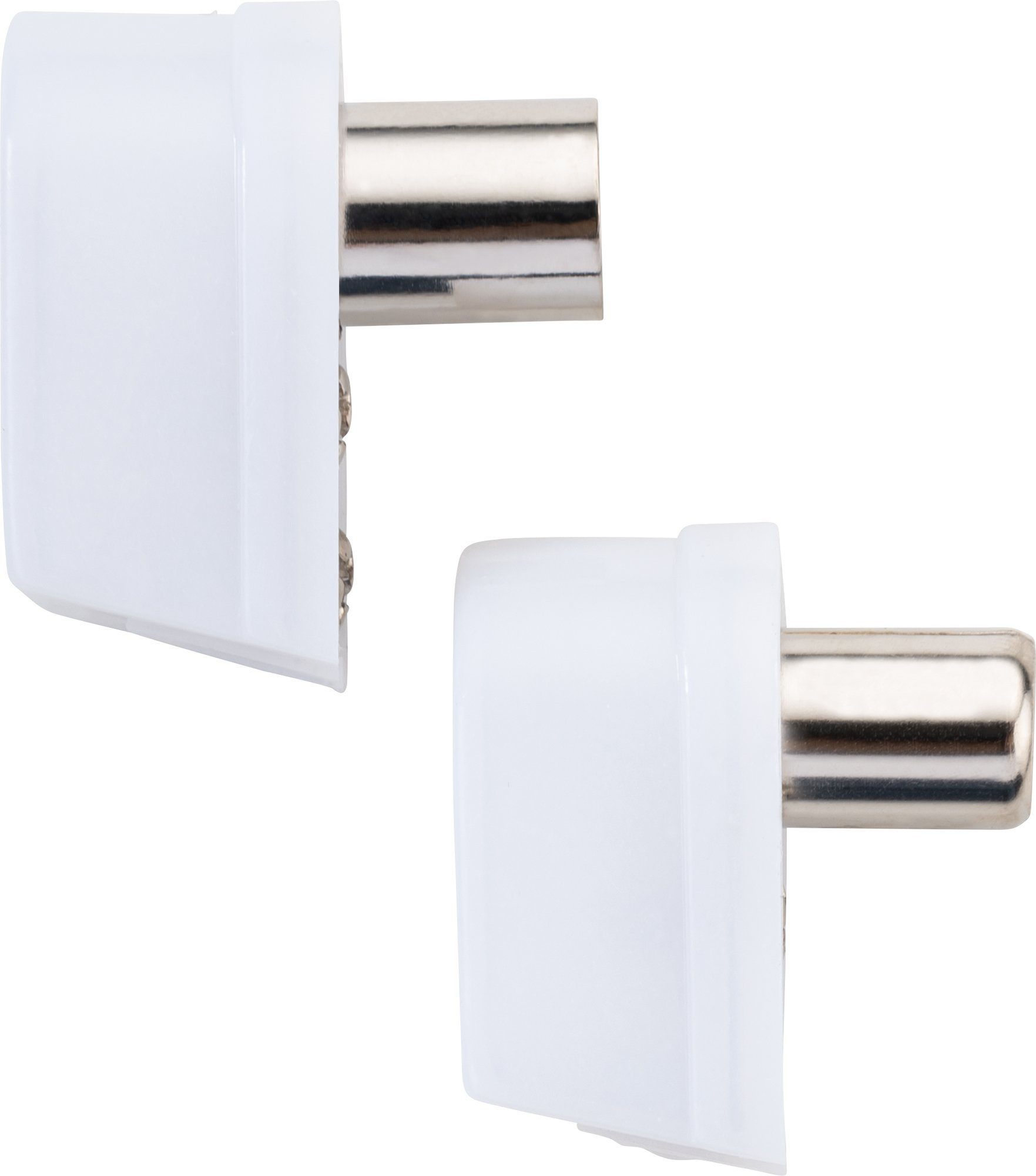 Schwaiger WST1020 532 TV-Adapter IEC Winkelstecker zu IEC Winkelbuchse, 90° Winkel