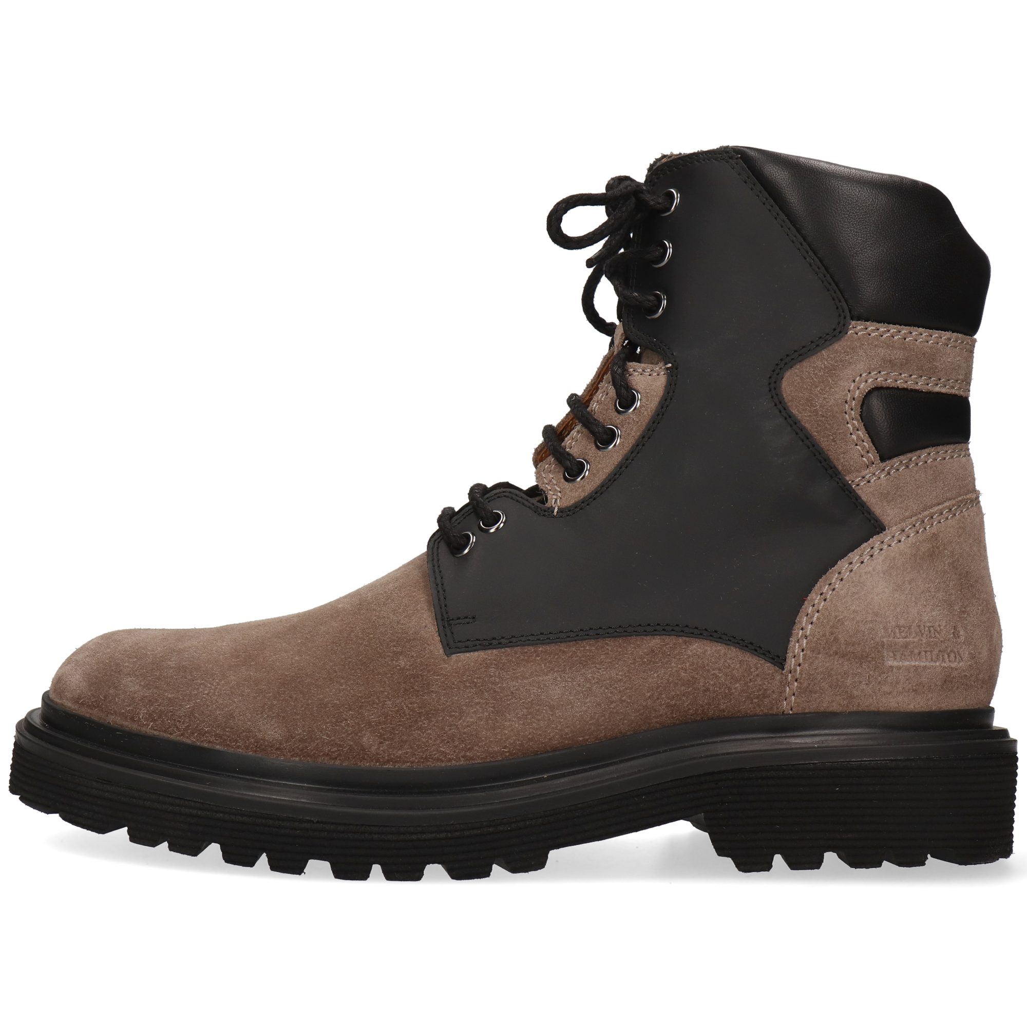Melvin & Hamilton Matteo 8 Leder-Schnürstiefeletten für Herren Stiefelette Plateausohlen, Echtes Leder