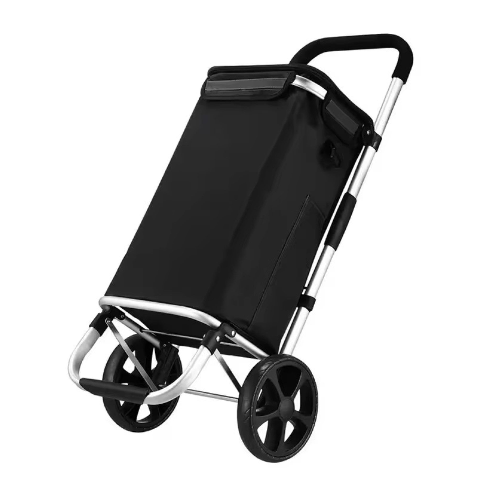 Cheffinger Einkaufstrolley 40L Einkaufsroller Aluminium klappbar günstig online kaufen