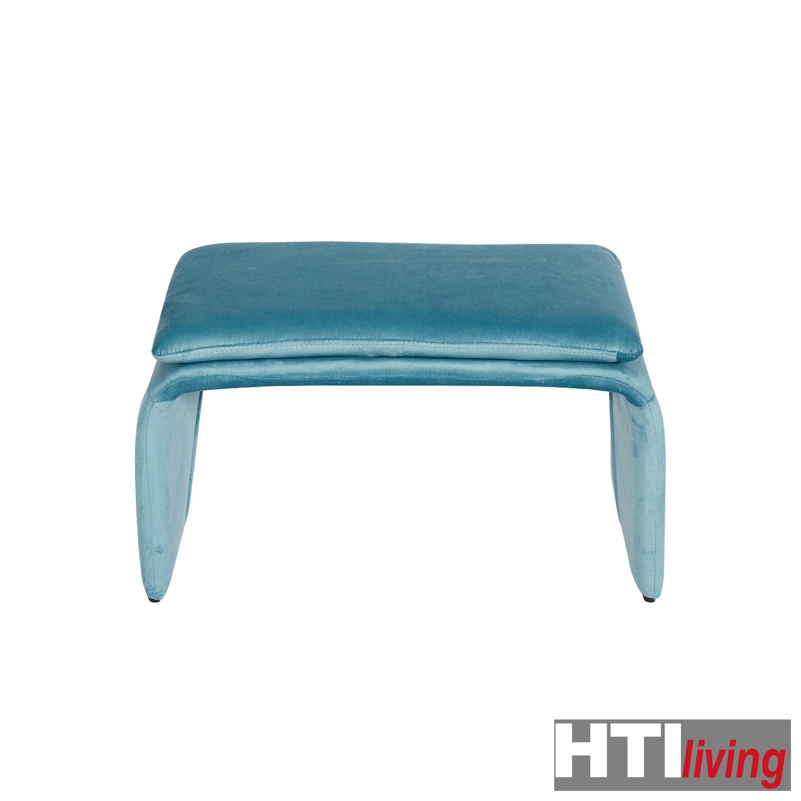 Vance (Stück, Unifarben HTI-Living St), Hocker 1 Sitzhocker Sitzhocker Pastellblau